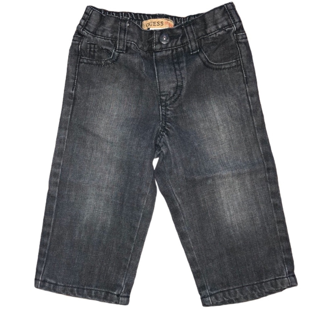 Guess Jeans Black Fade Wash Pull On Jeans 12M